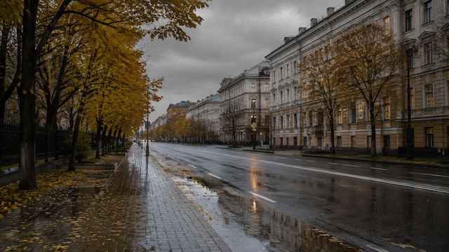 Холодная осенняя погода установится в центре России в выходные