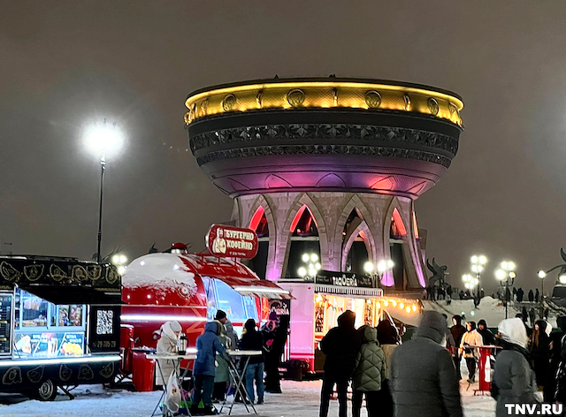 Смотровая площадка «Чаши» в Казани закрылась до весны
