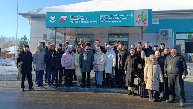 Новая амбулатория открылась в казанском поселке по нацпроекту