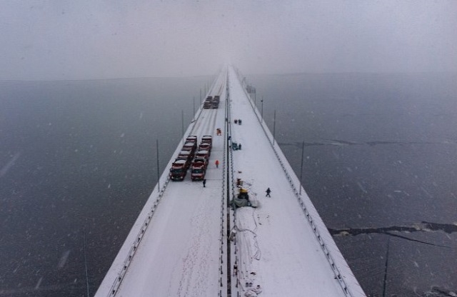 На мосту через Волгу на трассе М-12 в РТ прошли приемочные испытания