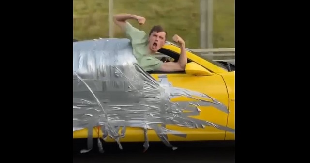 Блогер-экстремал примотал друга скотчем к авто и разогнался до 180 км/ч - видео