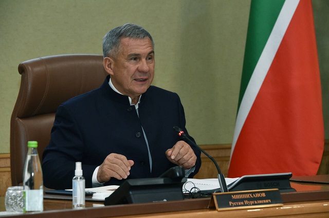 Айзатуллин доложил Минниханову, что в РТ построено 2,9 млн квадратных метров жилья