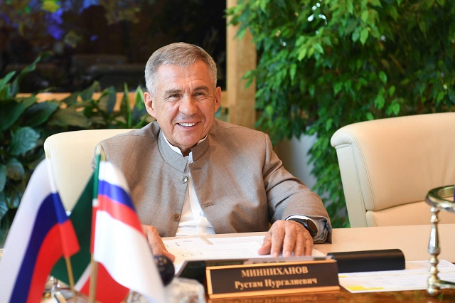 Раис РТ на встрече с мэром Коньи: мы планируем сотрудничать в различных сферах