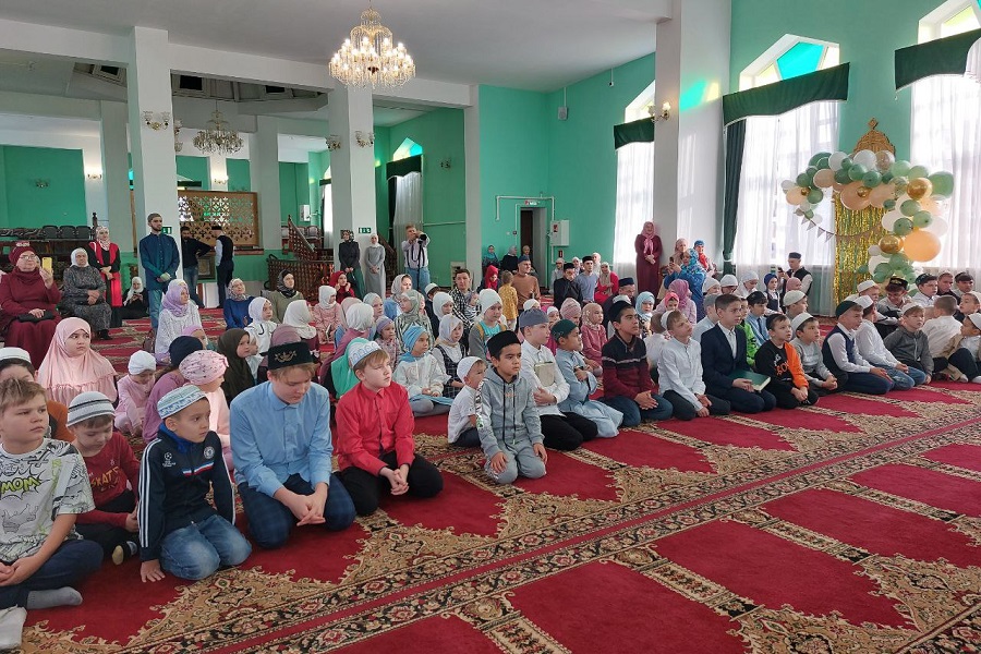 Чистайда Коръән уку бәйгесендә 82 бала катнашкан