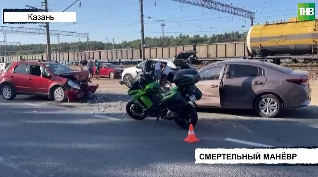 68-летняя пассажирка Kia Rio погибла в результате лобового столкновения с Suzuki в Казани