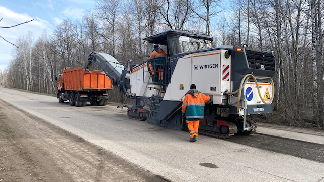 Дорогу Азнакаево – Дусюмово в Татарстане ремонтируют по нацпроекту