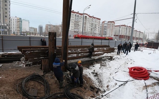 В Казани начали реконструировать аварийный участок третьего северного коллектора