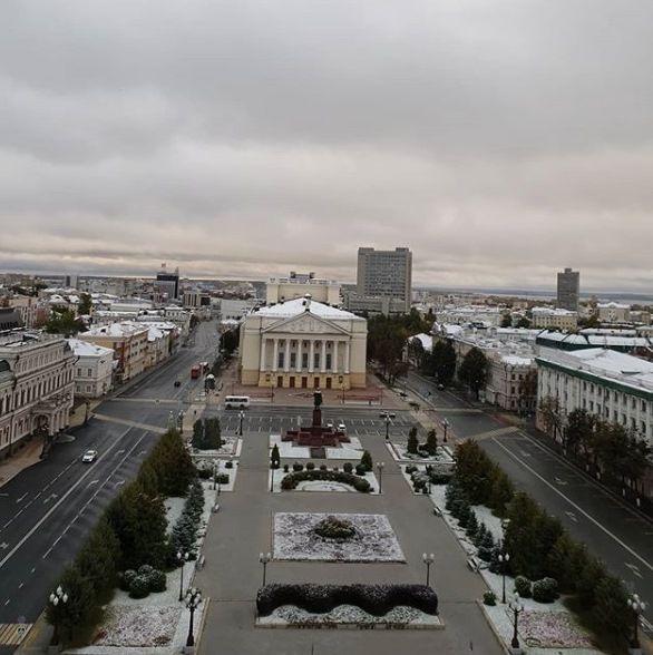 Рустам Минниханов опубликовал фото первого снега 