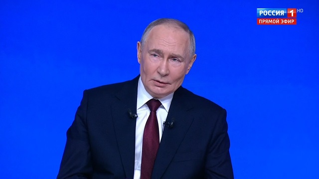 Путин: РФ пока не видит готовности Украины обсуждать территориальный вопрос