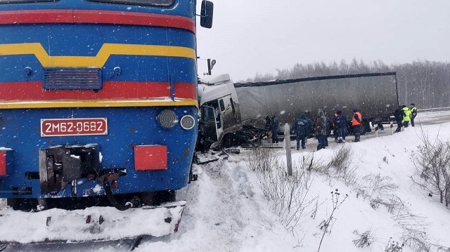 Стали известны подробности ДТП с грузовиком и поездом в Татарстане