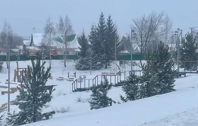 В Пестречинском районе РТ по нацпроекту благоустроили парк