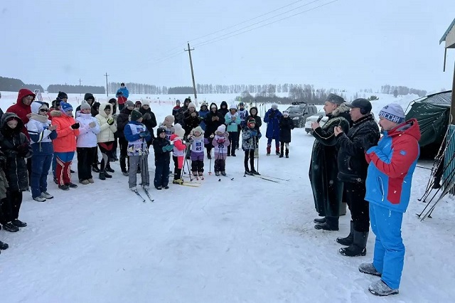 Арча мөхтәсибәтендә чаңгы ярышлары узган