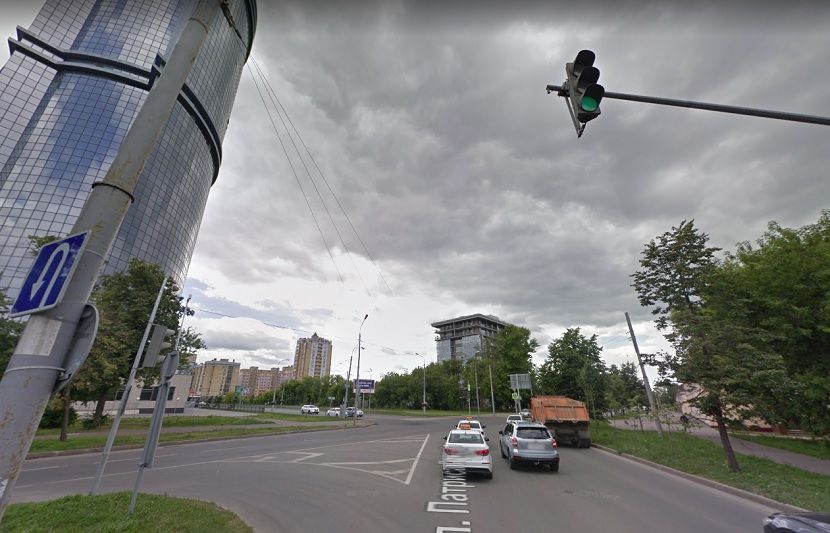 В Казани до конца октября закрыли для движения проезд у ЖК «Лазурные небеса»