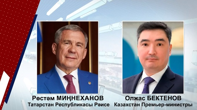 Татарстан Рәисе Рөстәм Миңнеханов Казахстанның яңа премьер-министрына котлау телеграммасын юллаган