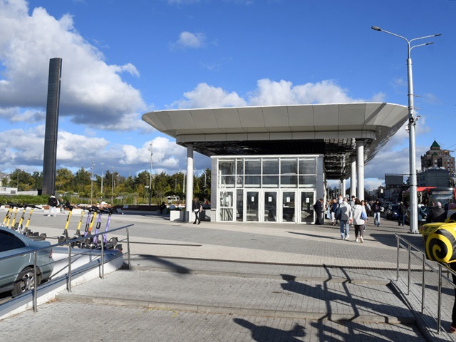 В Казани завершили реконструкцию подземного перехода у парка Горького