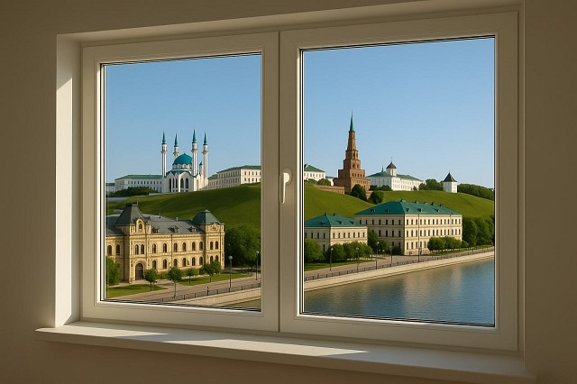 Новое устройство для очистки стекол высотных зданий создали в университете Казани