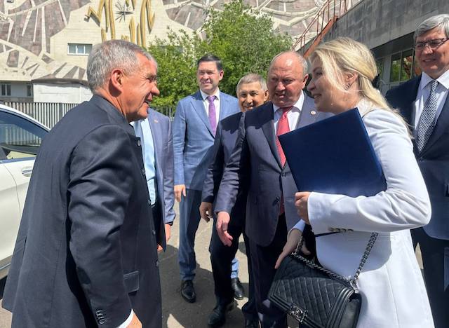 Рустам Минниханов посетил Российский технологический университет в Москве