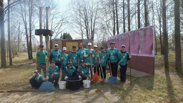 В Агрызском районе РТ благоустроили территорию Обелиска «Павшим в боях за Родину»