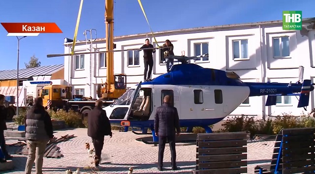 Казан авиация институты студентлары Ансат вертолетында өйрәнүләр уза алачак