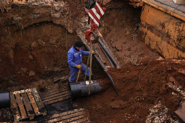 В Альметьевске завершили первый этап обновления магистрального водовода