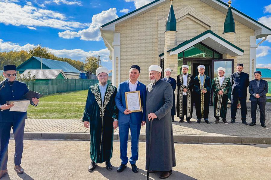 Мөслим районында яңа мәчет ачылган
