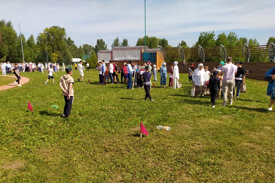 Кайбыч мөхтәсибәте яшь шәкертләр өчен Сабантуй оештырды