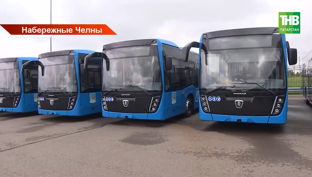 Набережные Челны получили 21 новый автобус по нацпроекту