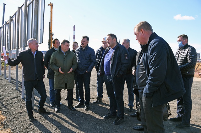 Песошин оценил ход строительства в Казани объектов дорожной инфраструктуры