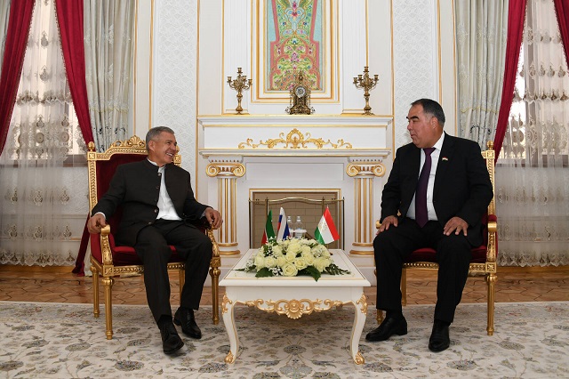 Раскрыли детали визита Минниханова в Таджикистан