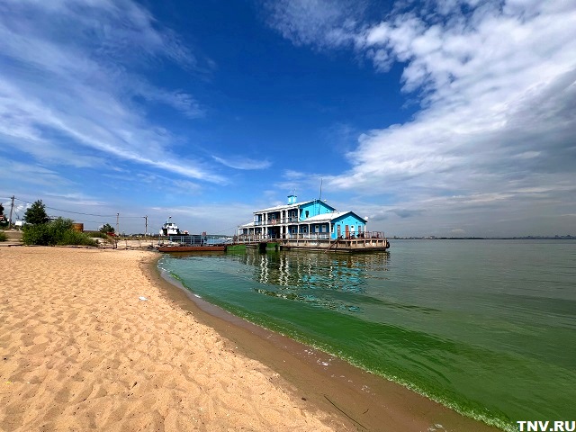 Почему зеленеет Волга, объяснили в Минэкологии Татарстана