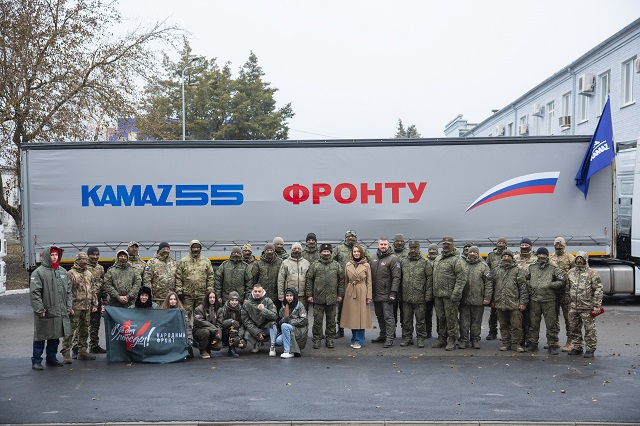 От «КАМАЗа» в зону СВО передали 92 тонны гуманитарной помощи