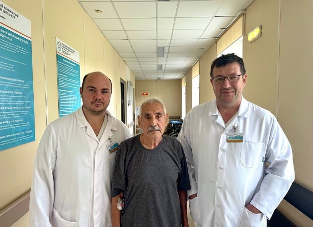 Хирурги удалили злокачественные опухоли у 83-летнего татарстанца мини-проколами