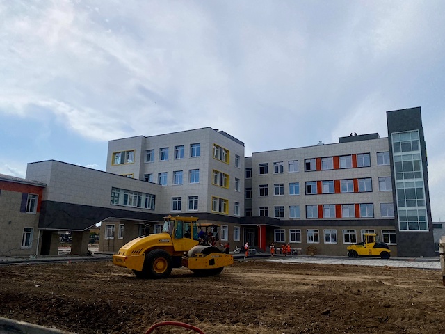 Четырехэтажный корпус лицея достраивают в Лаишевском районе Татарстана