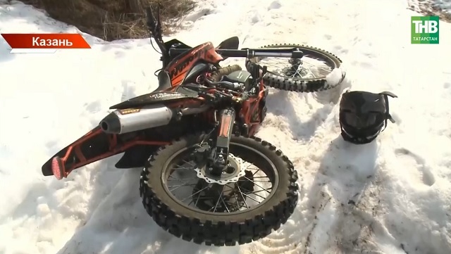 Автоинспекторы Казани за день остановили около десятка несовершеннолетних водителей питбайков