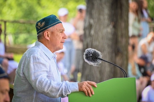 Минниханов: Сабантуй демонстрирует самобытность и культуру народа