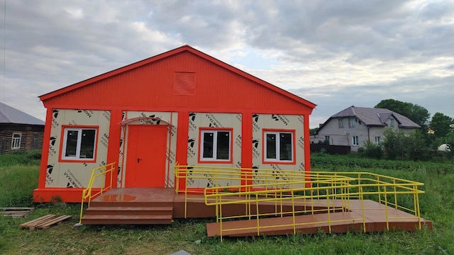 Строительство нового ФАПа завершается в Менделеевском районе РТ