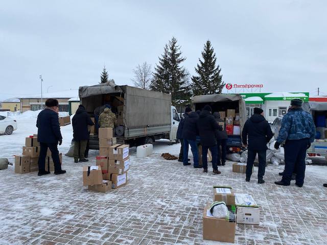 Жители Новошешминского района РТ отправили гумконвой в зону СВО