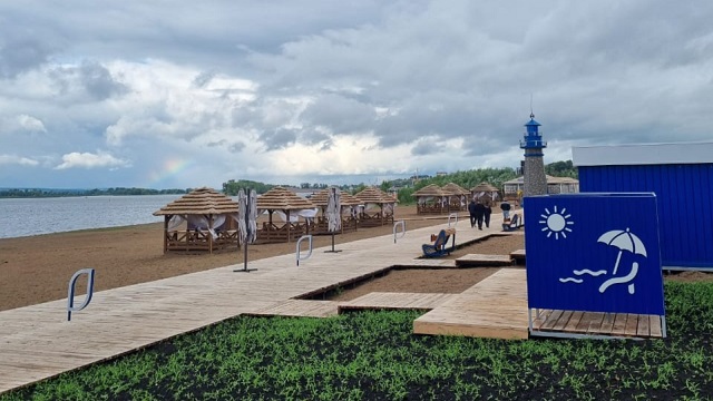 Новый пляж «Юность» появился в Чистополе