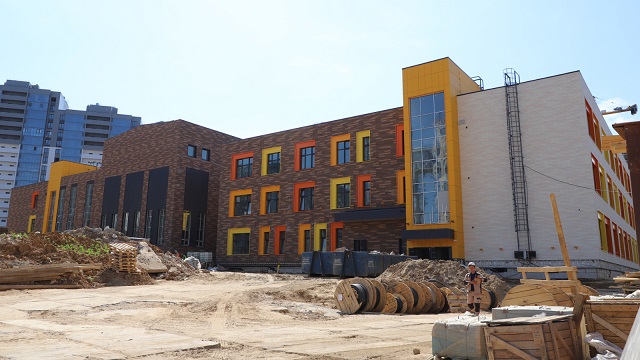 Минстрой Татарстана: новая казанская школа на 1 224 места готова на 70%