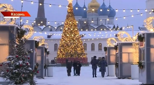 Метель и до -14 градусов: синоптики рассказали о погоде в Татарстане в новогоднюю ночь