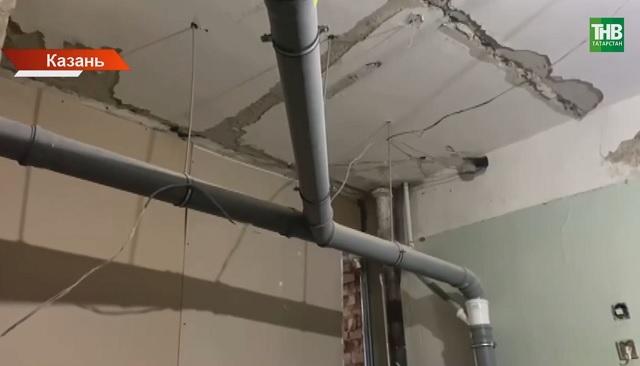 Жители дома на улице Восстания в Казани опасаются обрушения дома