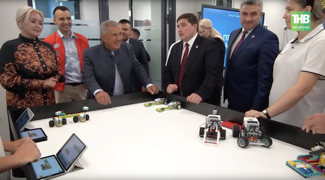 Рустам Минниханов принял участие в открытии «Дома Первых» в Нижнекамске