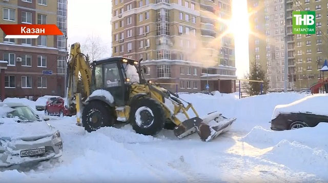Карлы башкала: Казан бөтен көчен кар көрәүгә бирде