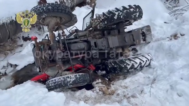 Трактор насмерть придавил рабочего «Водоканала» в Казани