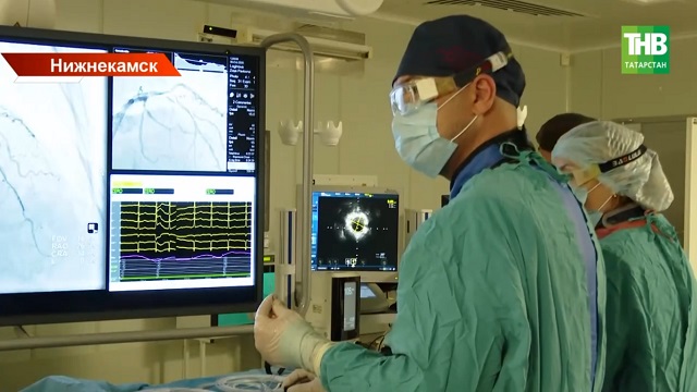 Медицинский прорыв в Нижнекамской ЦРБ: впервые врачи провели уникальную операцию на сердце