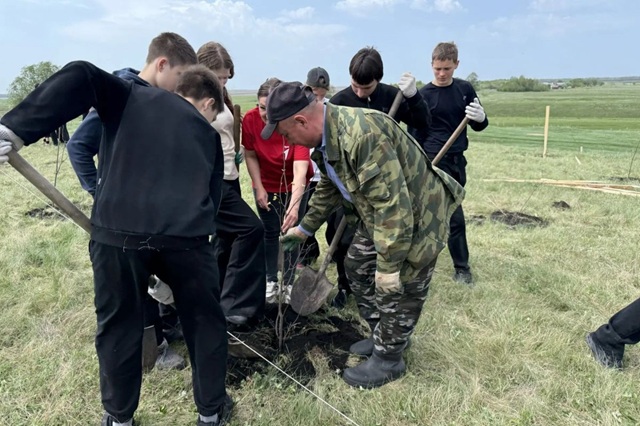 «Сад памяти» в Дрожжановском районе: в селе Новое Дуваново высадили 200 лип