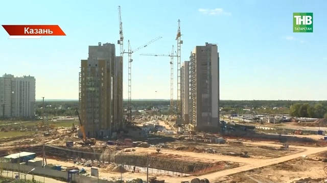 Капремонт 163 многоквартирных домов в Казани начался раньше срока: в работе уже шесть объектов