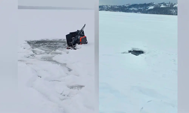 «Бог спас меня»: рыбаки чудом выжили, провалившись под лед в Татарстане