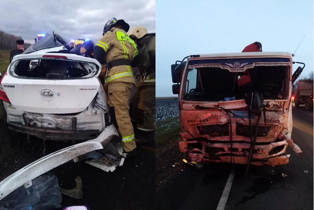 В Татарстане двое детей чудом выжили в страшном ДТП, унесшим жизнь их мамы