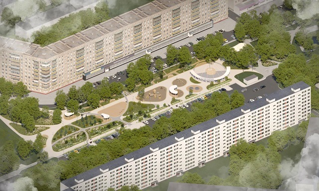 Угроза обвала грунта стала причиной приостановки благоустройства бульвара на Серова в Казани